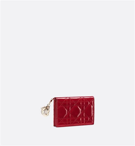 Dior Lady Flap Card Holder 